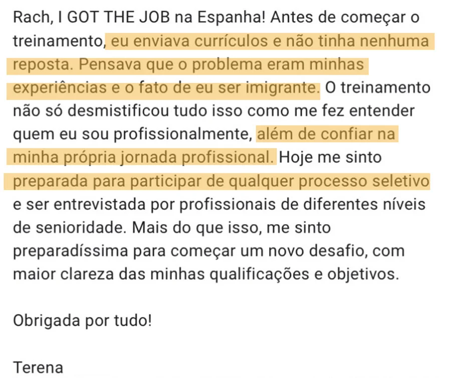 Depoimento da Terena